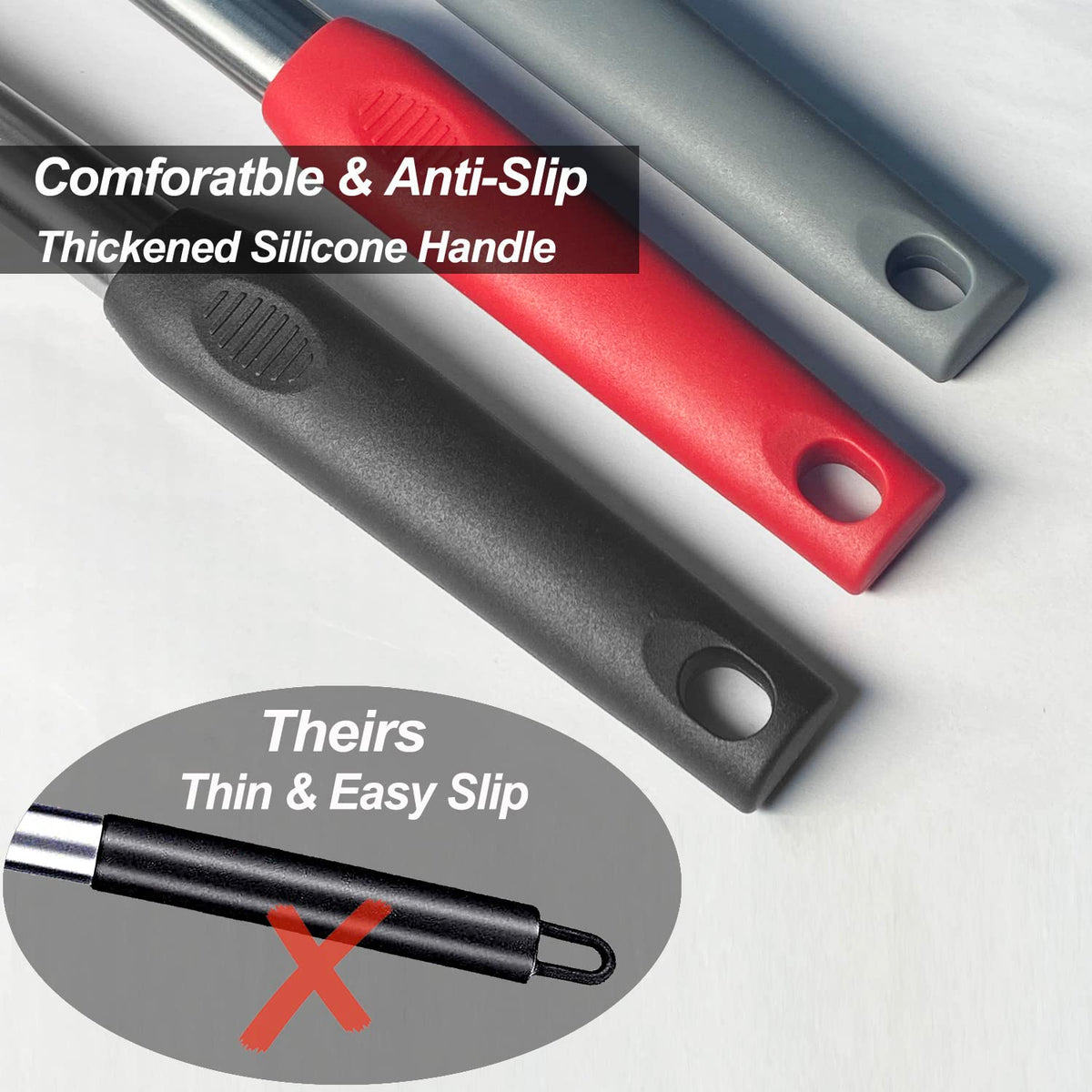 Vovoly heat-resistant spatula performs under high heat in busy kitchens.