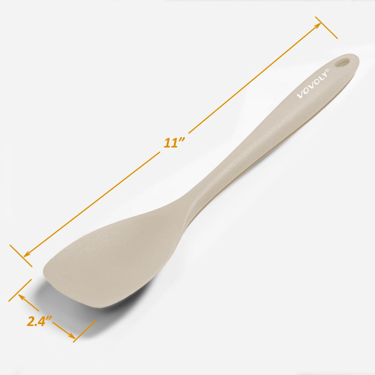 Vovoly nonstick-friendly spatula set protects surfaces