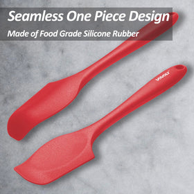 Vovoly seamless jar scraper mini spatula cleans last bits from small containers.
