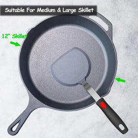 Vovoly dishwasher-safe spatula cleans quickly after meals.