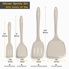 Vovoly compact spatula for small pans and precise turning
