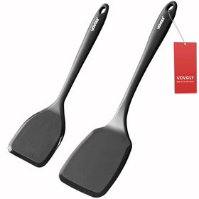 Vovoly silicone spatula set heat-resistant up to 600°F for safe cooking