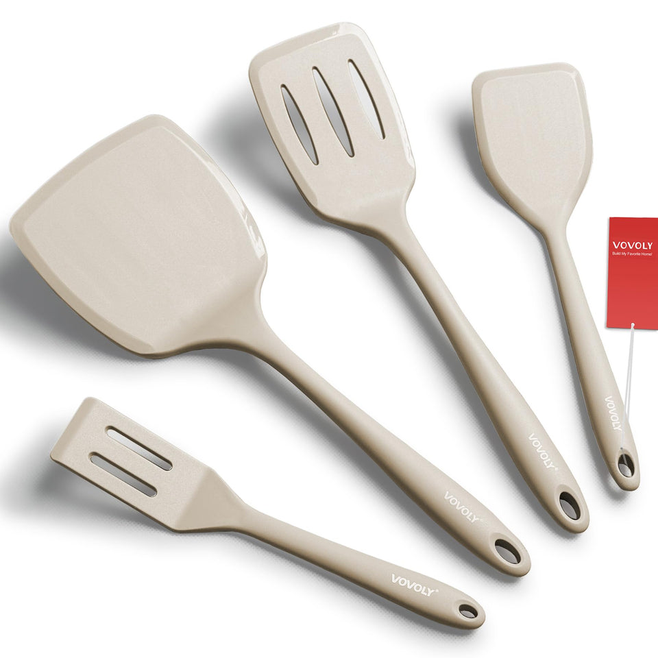 Vovoly silicone spatula set pancake spatula ideal for flipping fluffy pancakes