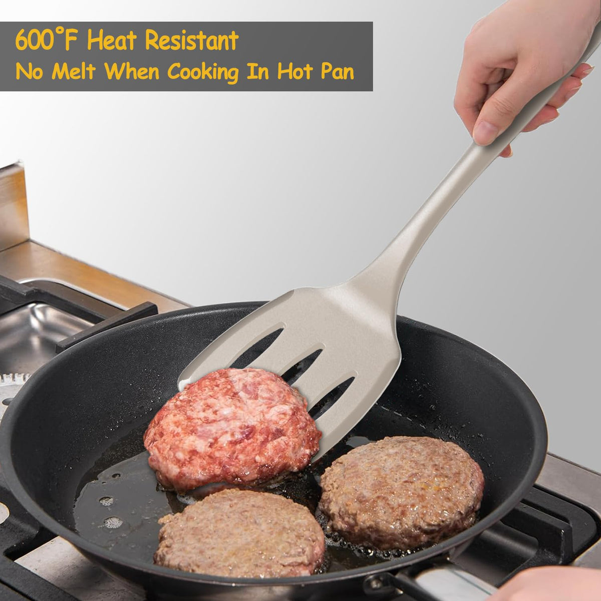 Vovoly spatula with reinforced core design for durability