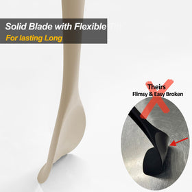Vovoly spatula flexible with durable core for scraping