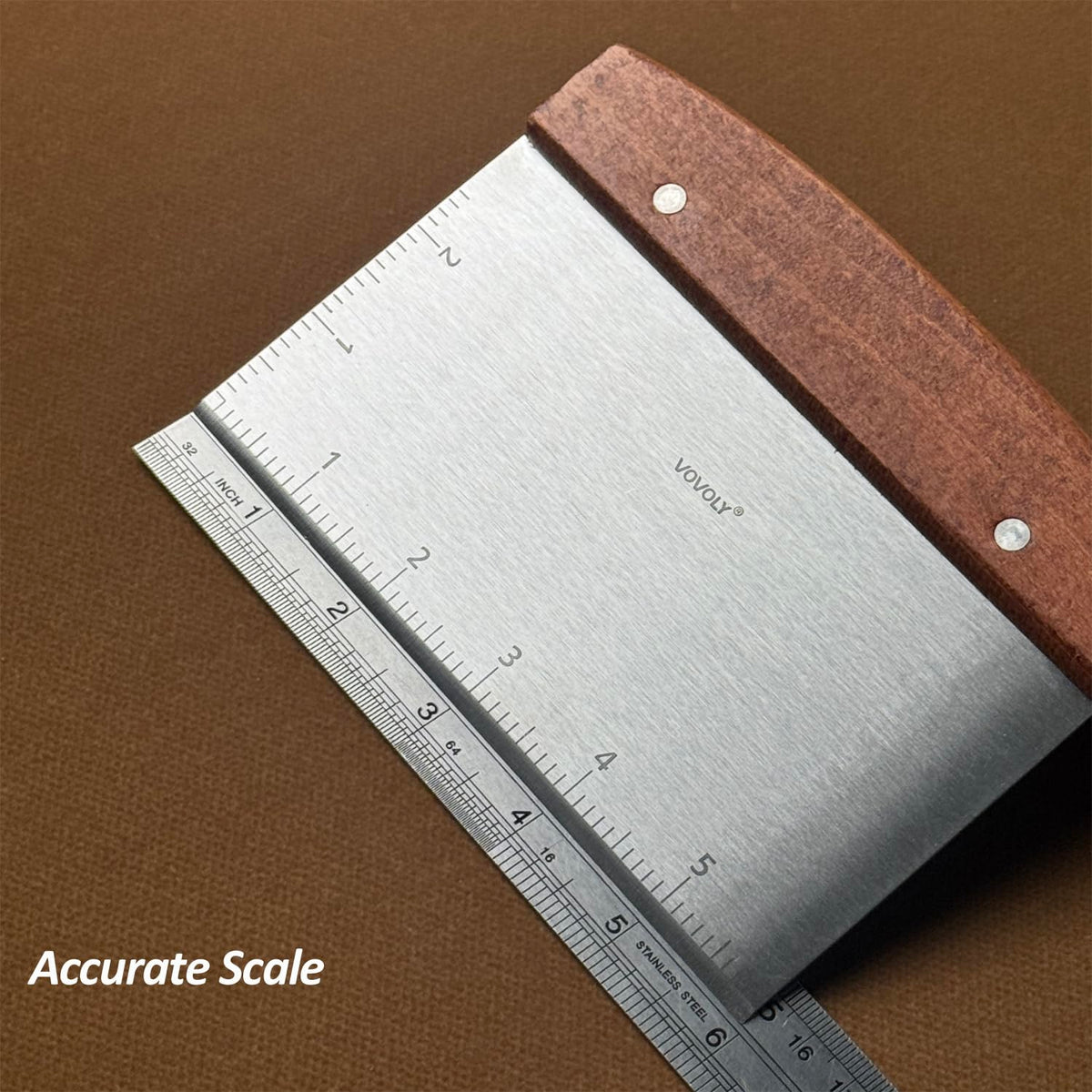 Vovoly thick-blade spatula designed for heavy-duty griddle tasks.