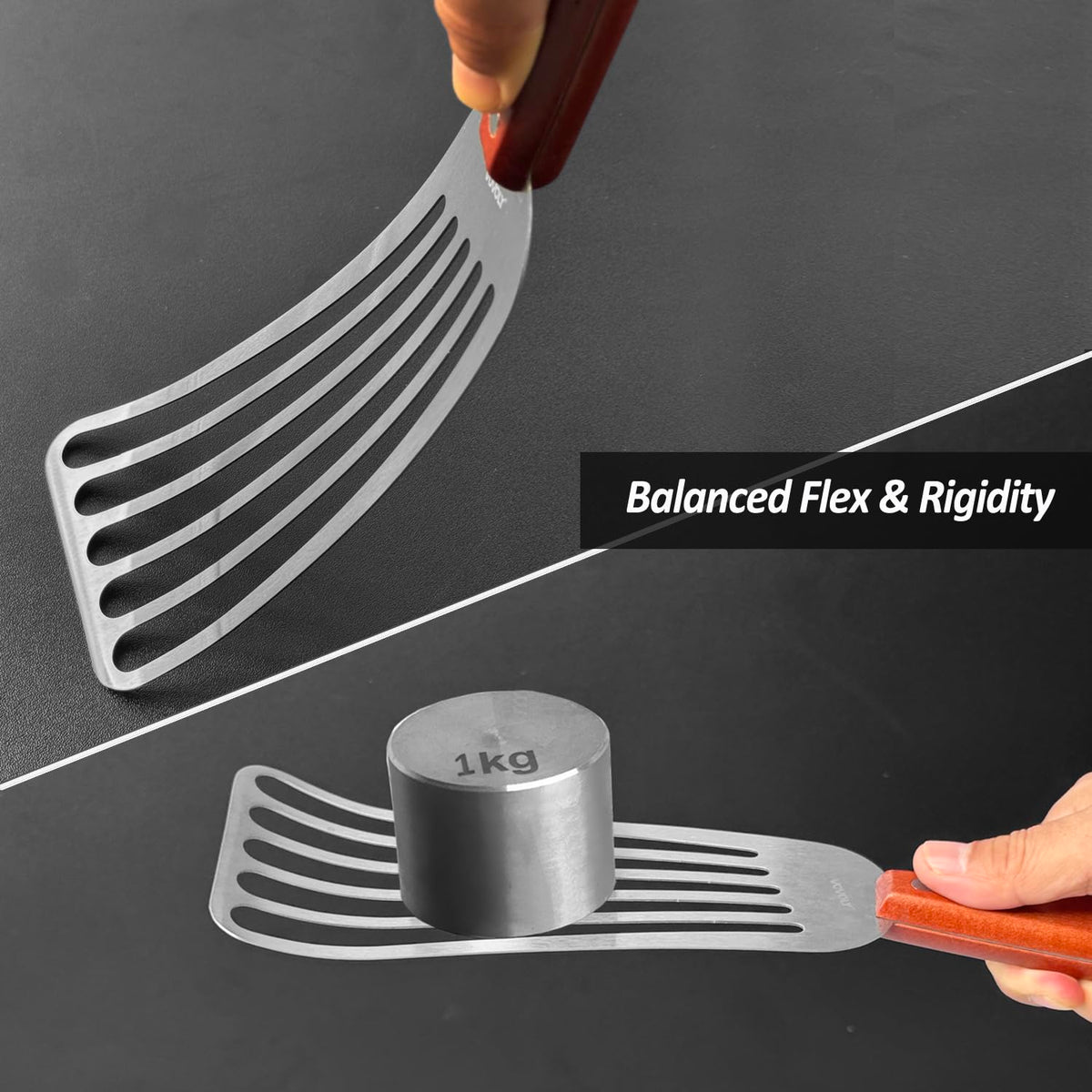 Vovoly versatile spatula for frying, grilling, and flipping
