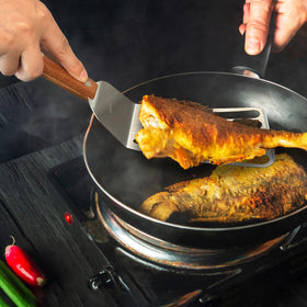 Vovoly spatulas versatile for grilling, frying, and flipping