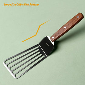Vovoly wooden full tang handle provides sturdy grip