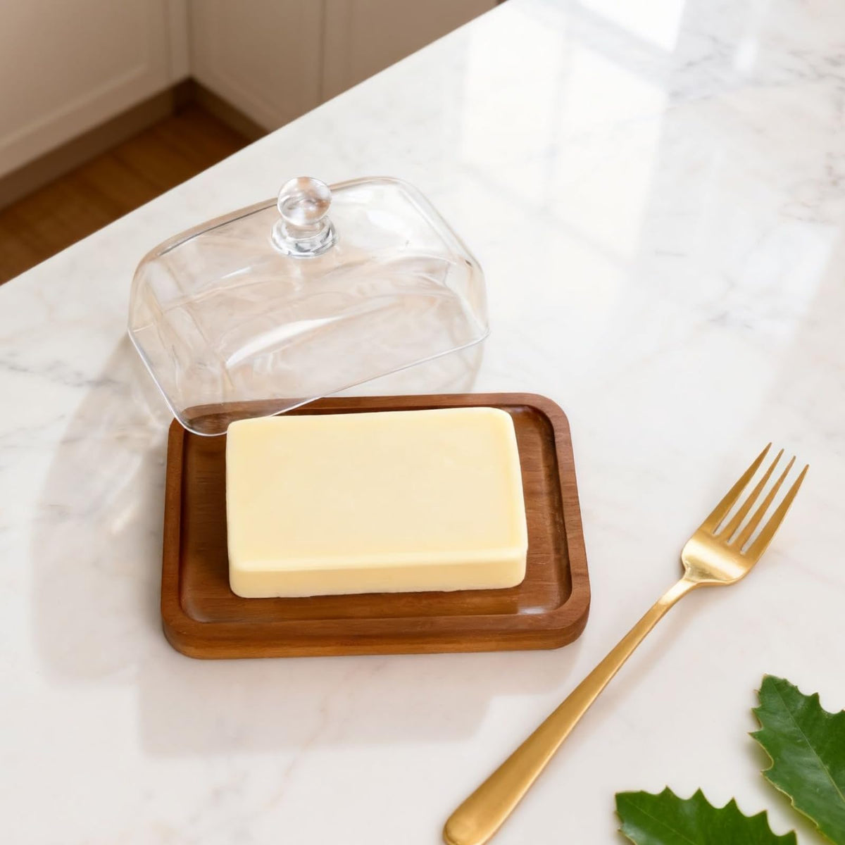 Voxionix multi-use dish holds cheese, desserts, nuts for versatile serving.