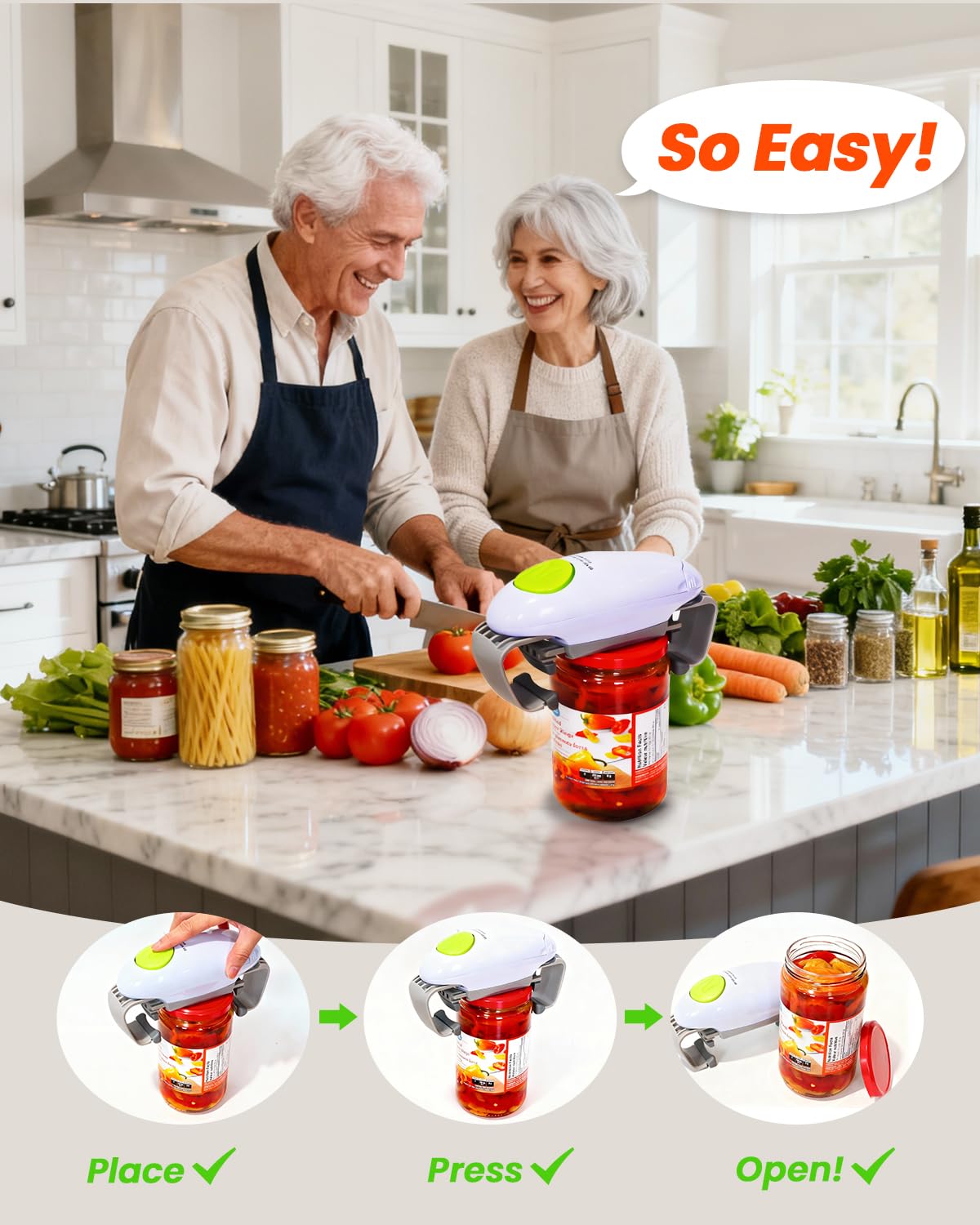 Voyage Bees jar opener versatile for various jar sizes in the kitchen