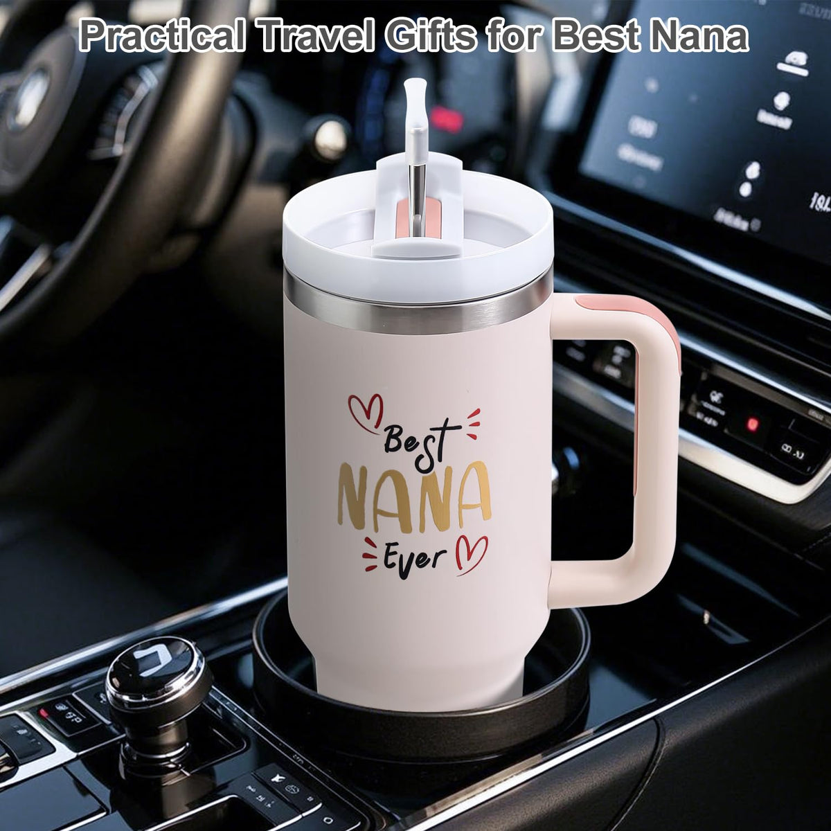 VoziSpace Best Nana Ever Tumbler gift-ready packaging enhances gifting.