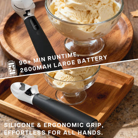 VRAIKO ergonomic handle with soft silicone offers comfortable grip.