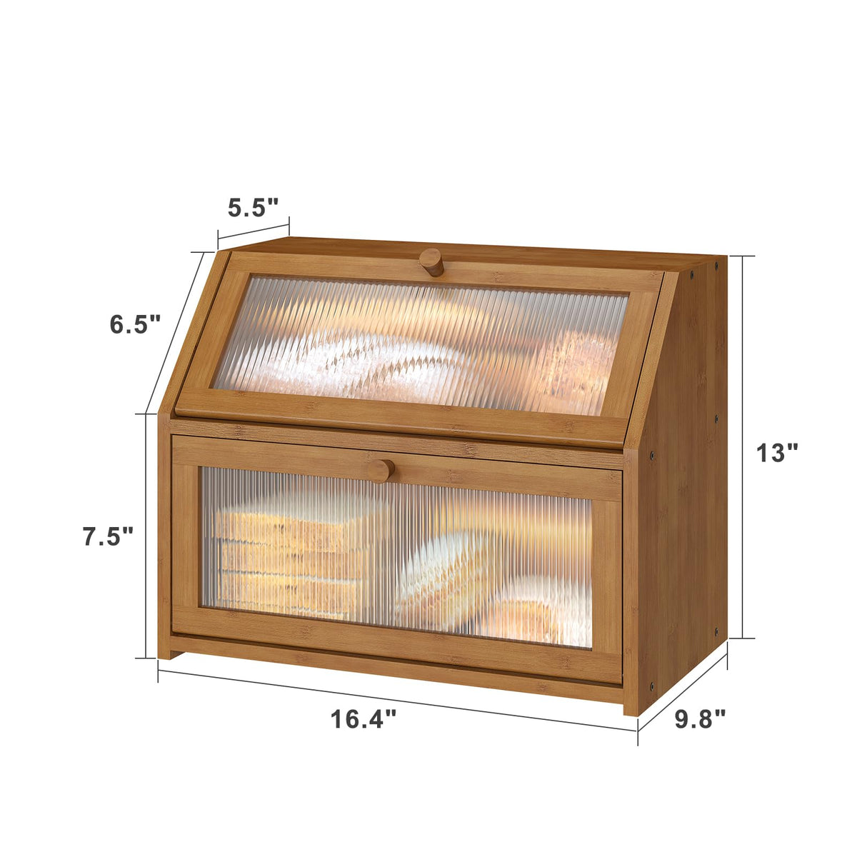 Vriccc bread box quick assembly with included screwdriver