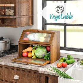 Vriccc countertop bread storage keeps your kitchen organized