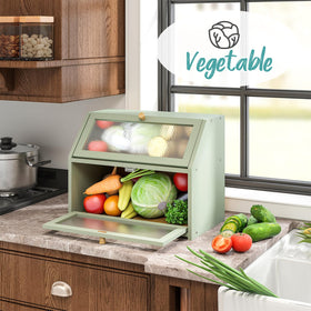 Vriccc Green Bread Box clean-surface design for everyday kitchen use