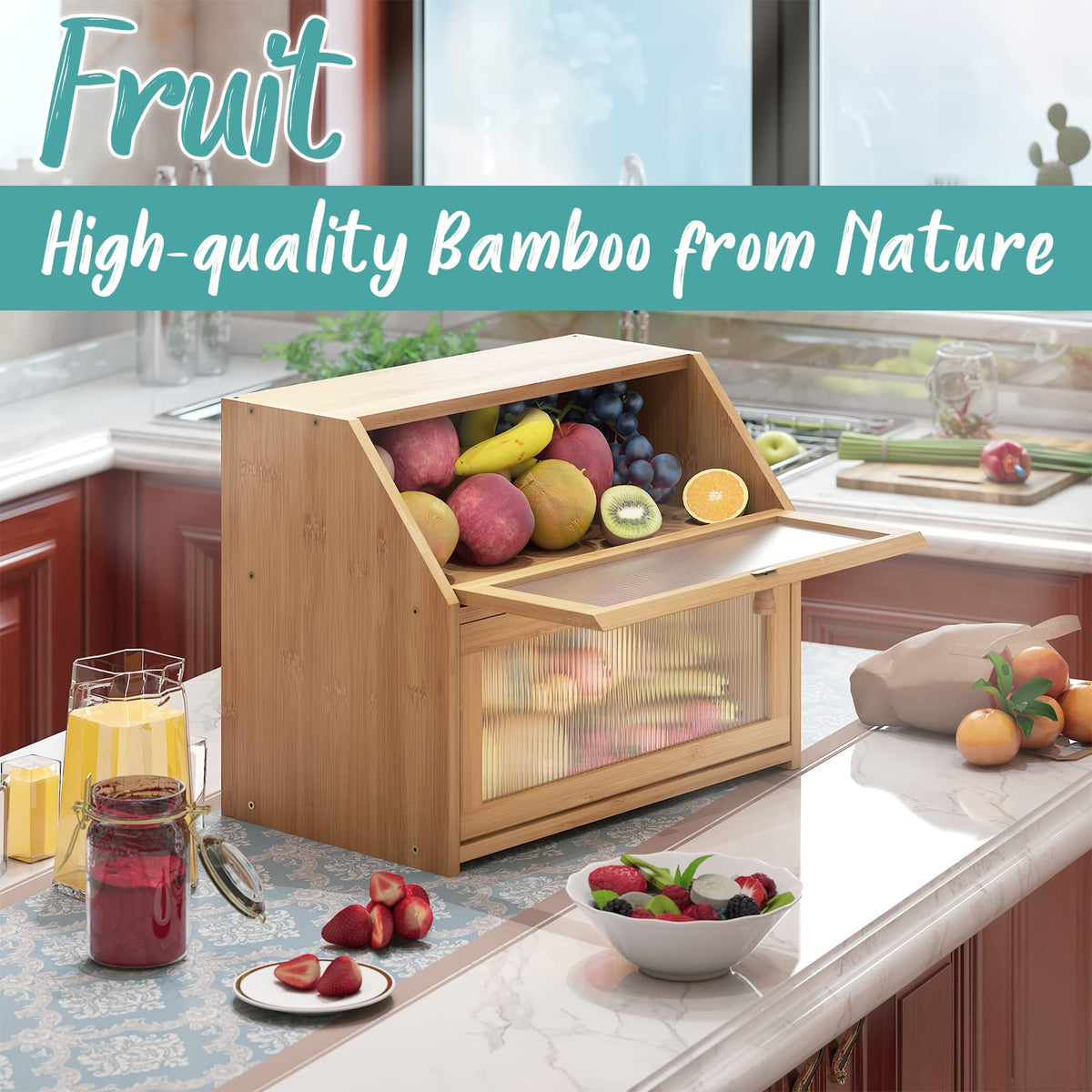 Vriccc organic MOSO bamboo material with natural scent and stability