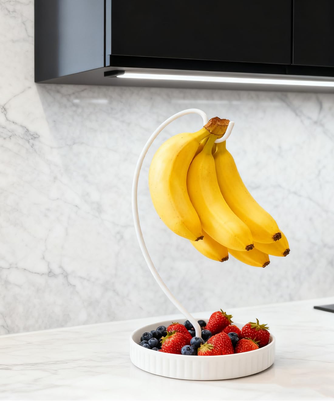 VROOMIUM Banana Holder Stand ships with easy assembly for quick setup.
