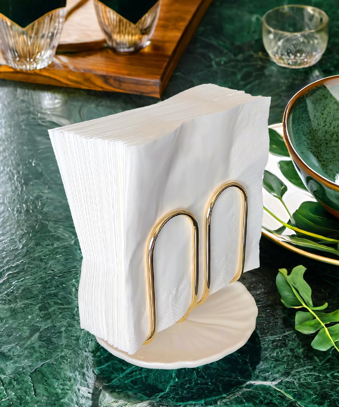 VROOMIUM napkin holder gift ready packaging suits weddings and housewarmings