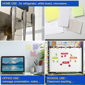 VSKIZ whiteboard and fridge magnets in use help keep notes tidy and visible.