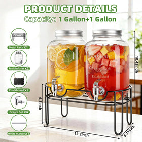 Fruit infuser included for fresh flavor in Vsonker beverage dispensers.