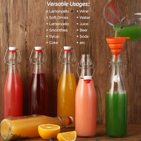 VSWINGBO included accessories: gasket, funnel, and labels for easy setup.