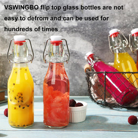 VSWINGBO 8oz swing-top bottle suited for sodas and sparkling drinks.