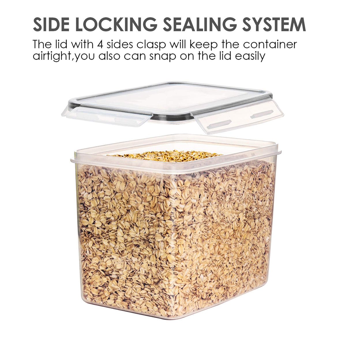 Vtopmart 24 reusable labels for flexible, mess-free organization.