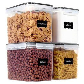 Vtopmart airtight 3.3qt container front view for pantry organization