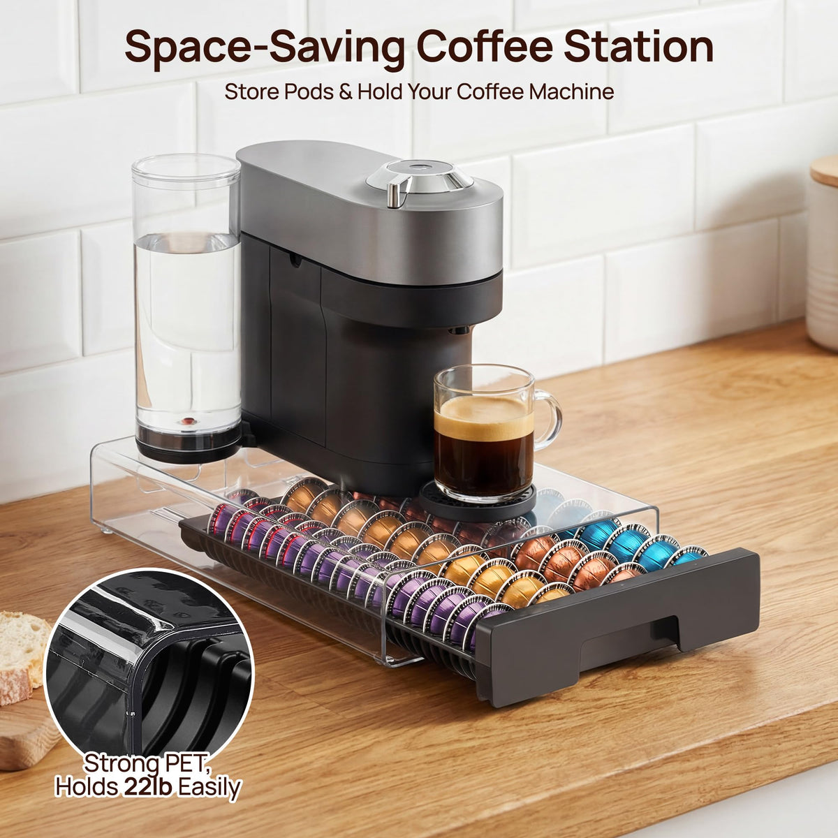 Anti-slip base prevents slipping during daily use