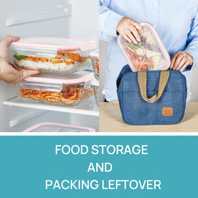 Borosilicate glass from Vtopmart is BPA-free and durable.