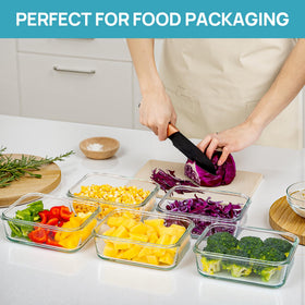 Vtopmart borosilicate glass is BPA-free and food-safe for everyday use.
