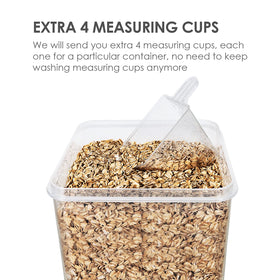 Vtopmart BPA-free plastic for safe, durable pantry storage