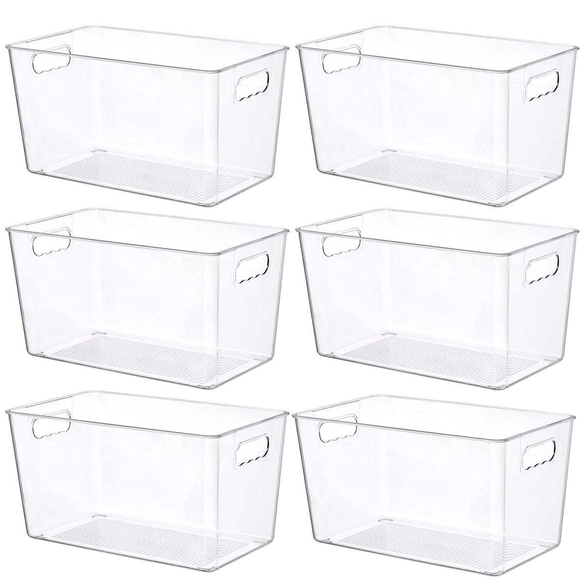 Vtopmart clear bin in fridge for quick access and visibility