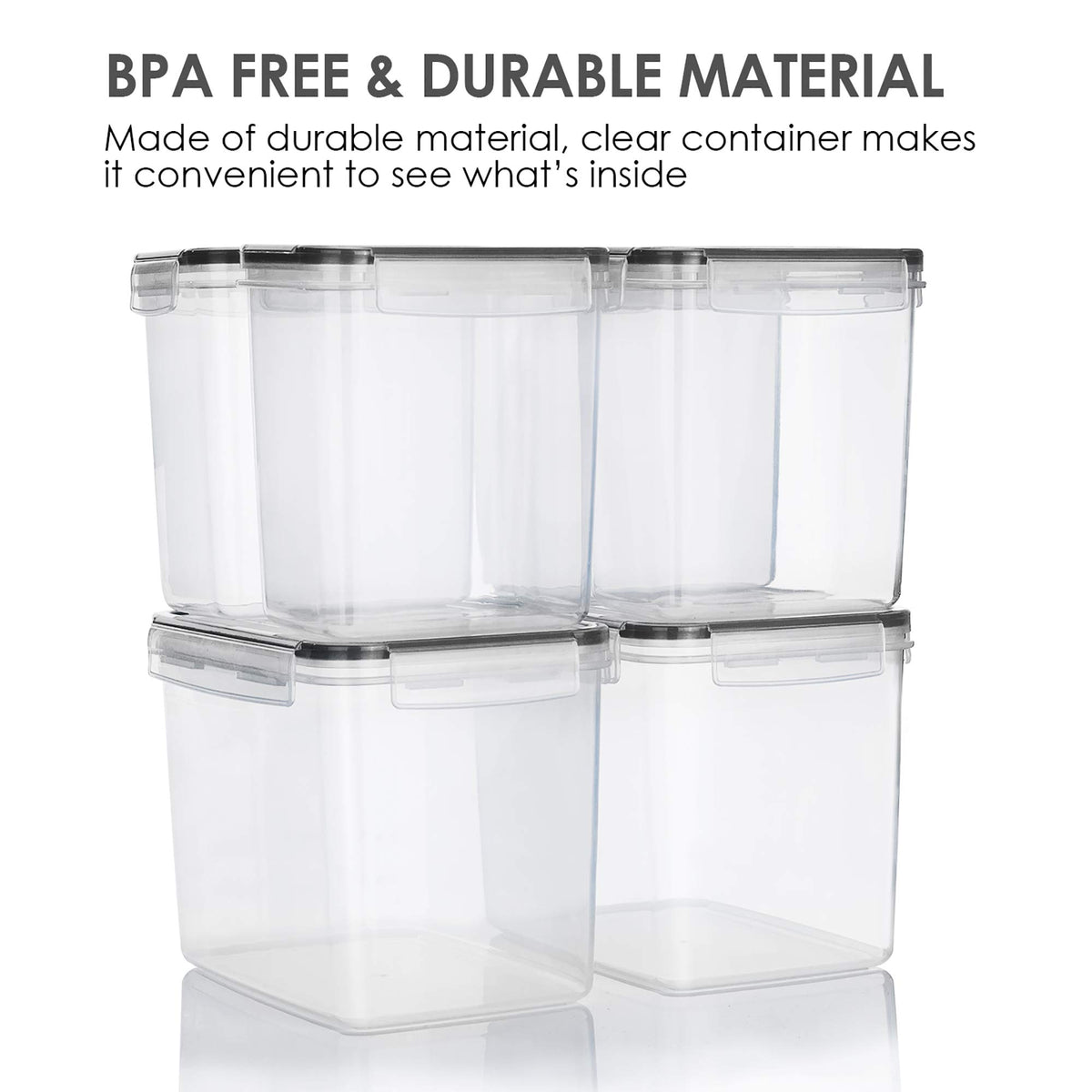 Vtopmart dishwasher-safe containers simplify cleanup after cooking.