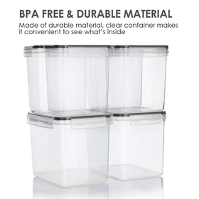 Vtopmart dishwasher-safe containers simplify cleanup after cooking.
