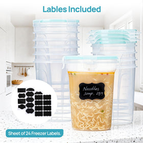 Durable, reusable food storage by Vtopmart for daily use