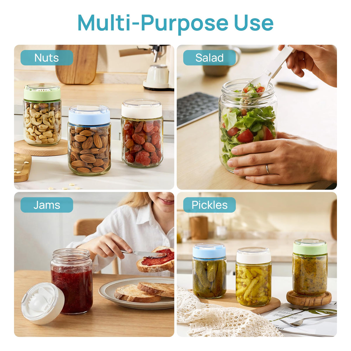 Vtopmart spoon included for easy stirring and serving.