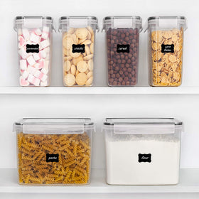 Vtopmart kitchen pantry organization idea with versatile storage options.