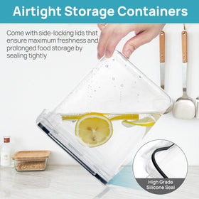 Vtopmart large 6.5L container with leakproof design for bulk storage.