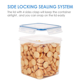 Vtopmart measuring cups included for quick, accurate scooping.