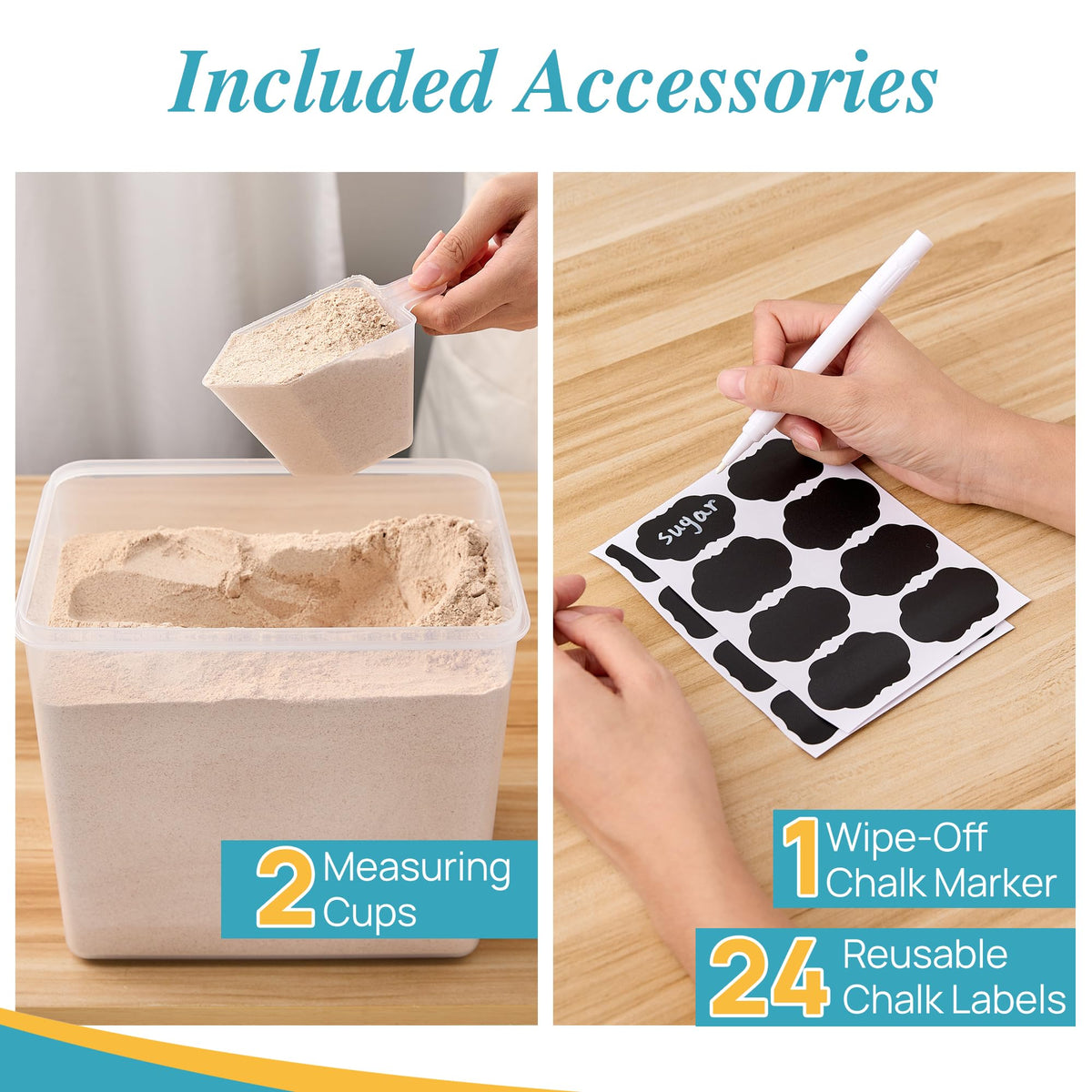 Vtopmart 8.5L set in a tidy kitchen demonstrating space-saving storage