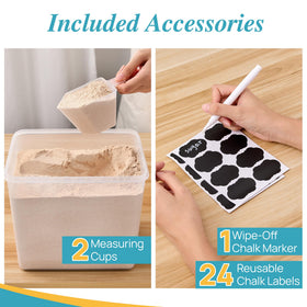 Vtopmart 8.5L set in a tidy kitchen demonstrating space-saving storage