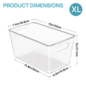 Vtopmart pantry storage bin organized for dry goods