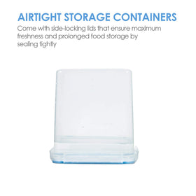 Vtopmart stackable kitchen storage canister saves space in the pantry.