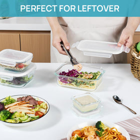 Vtopmart stackable design saves cabinet space