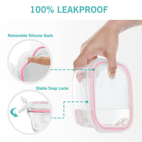 Vtopmart stackable design saves kitchen space for easy organization