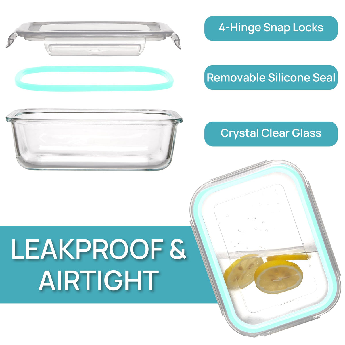 Vtopmart dishwasher-safe containers simplify cleanup after meals.