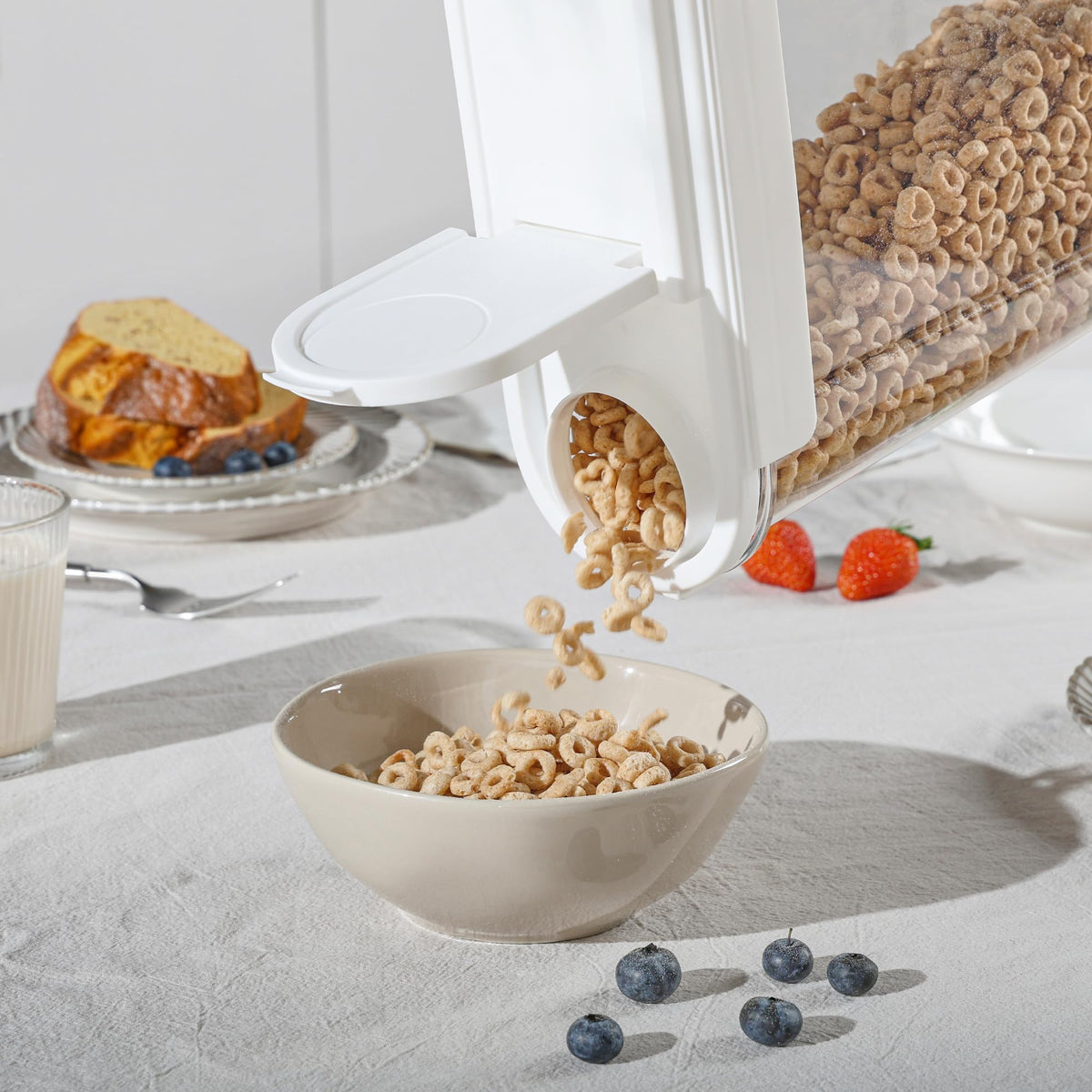 Vtopmart transparent PET material shows contents while remaining BPA-free.