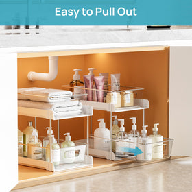 Vtopmart two-tier design supports up to 15 lb on top.